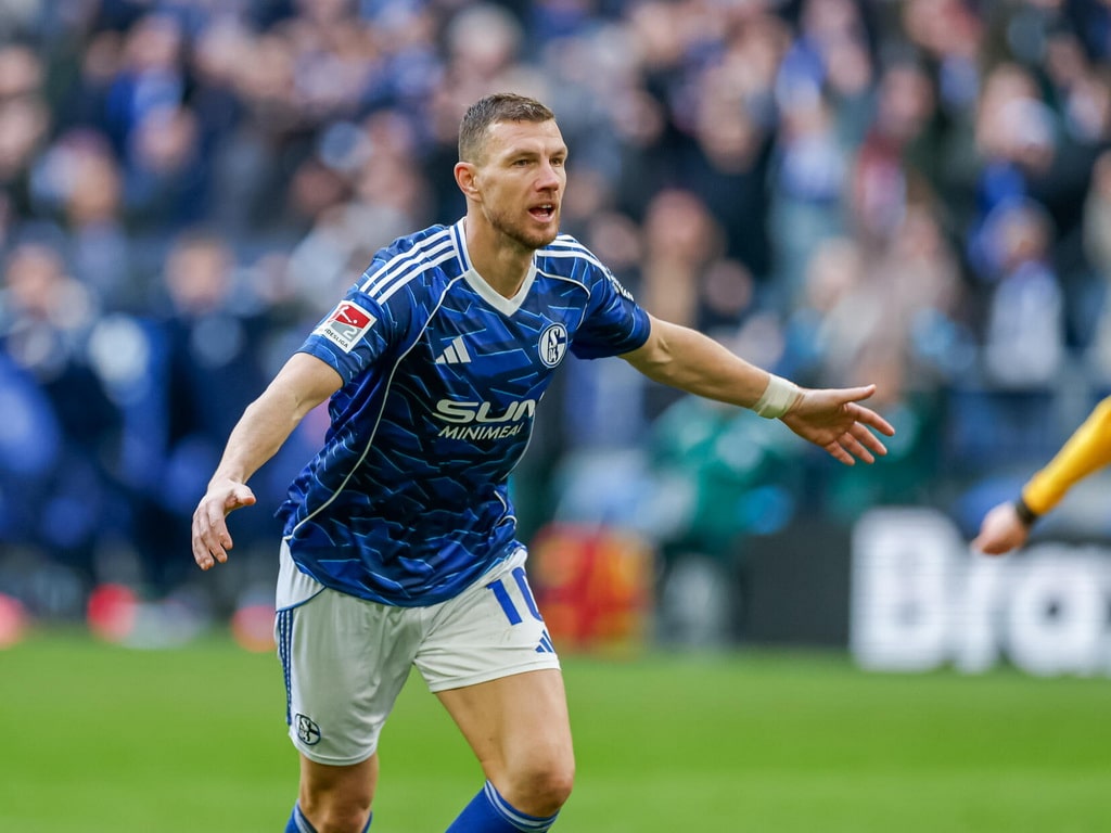 Dzeko double scorer for Schalke!