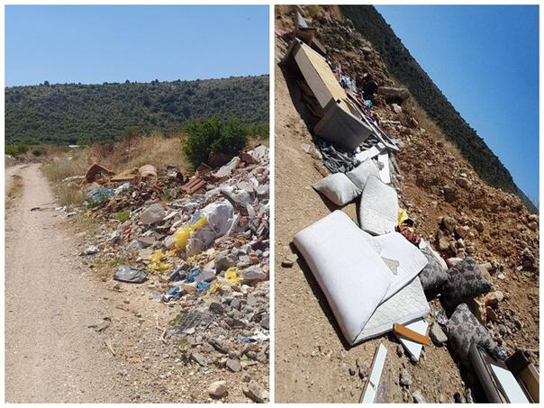 Ecological bomb along Bregava: Illegal landfill threatens the lives of citizens