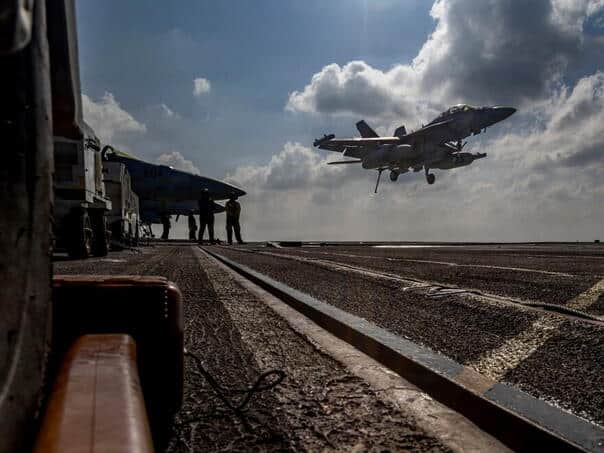 An F-35 shot down an Iranian drone approaching a US aircraft carrier