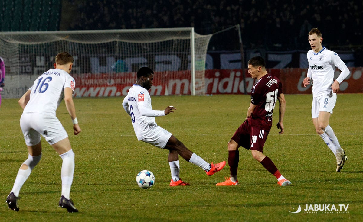 Victory against Radnik: Luka Menalo scored in his debut for Sarajevo