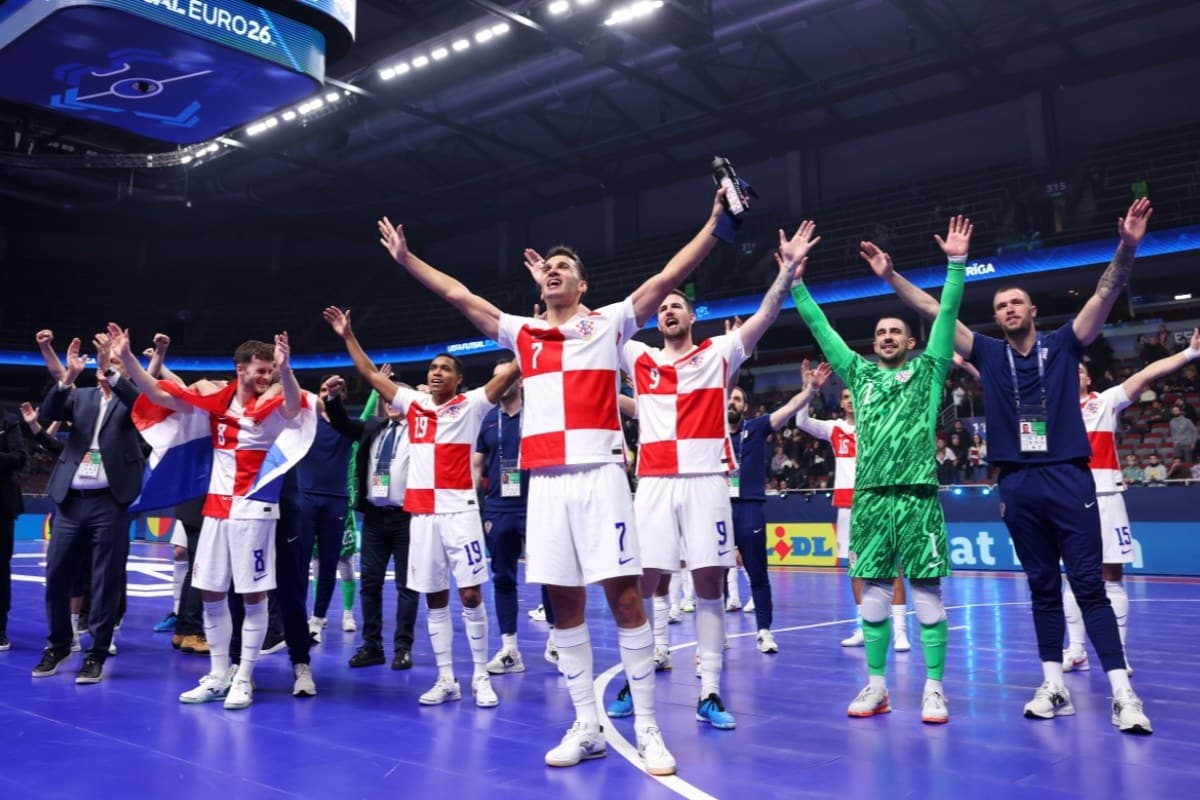 Futsal: Croatia in the semifinals of the European Championship