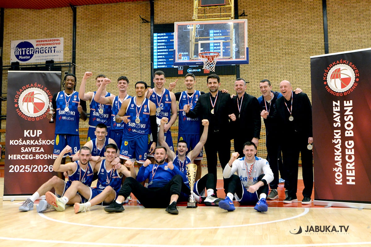 HB Cup: Široki convincing against Zrinjski for the first trophy of the season