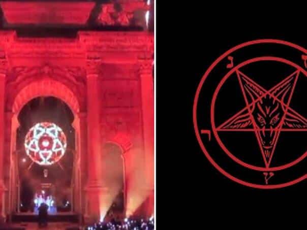 The Internet is buzzing about the supposed Satanic symbol at the opening of the Olympics