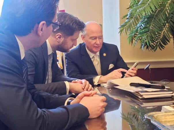 Irfan Čengić met with Robert Aderholt in Washington
