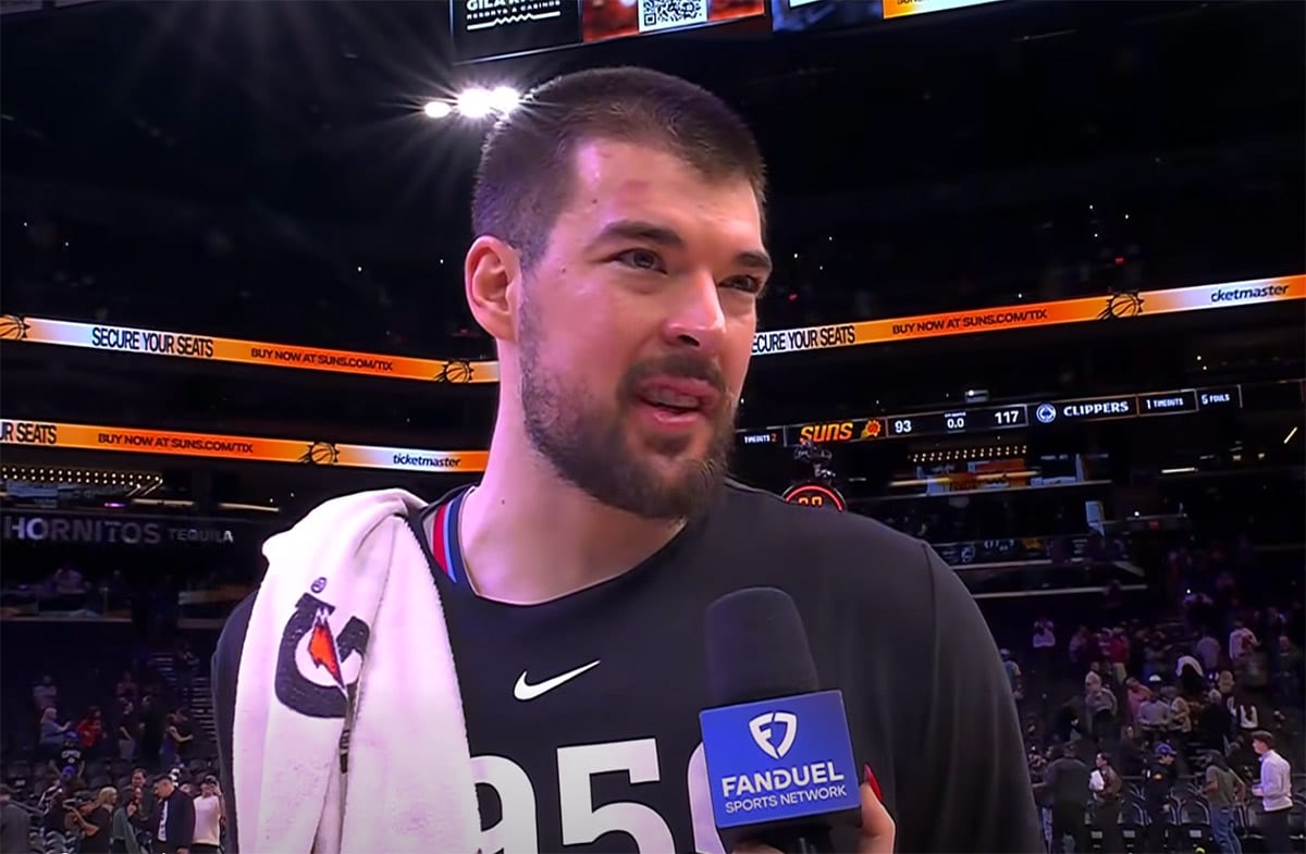 Clippers convincing against the Suns, “double-double” Zubac