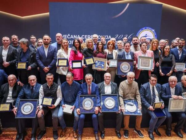 The BiH Karate Association awarded awards to athletes, coaches and sports workers