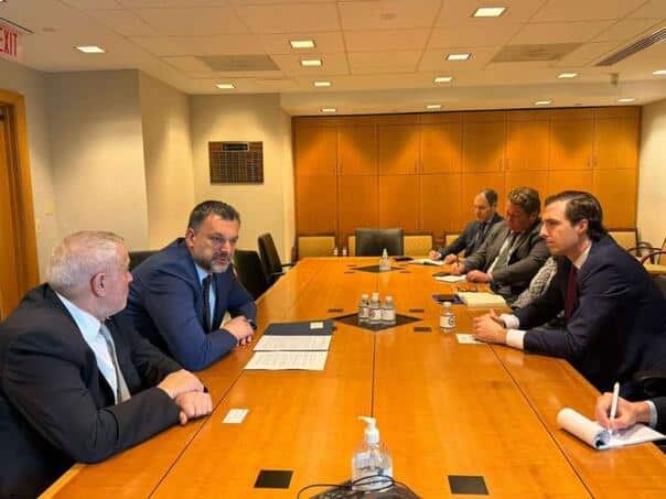 Konaković with the assistant secretary of state of the USA: Safe and reliable until gas