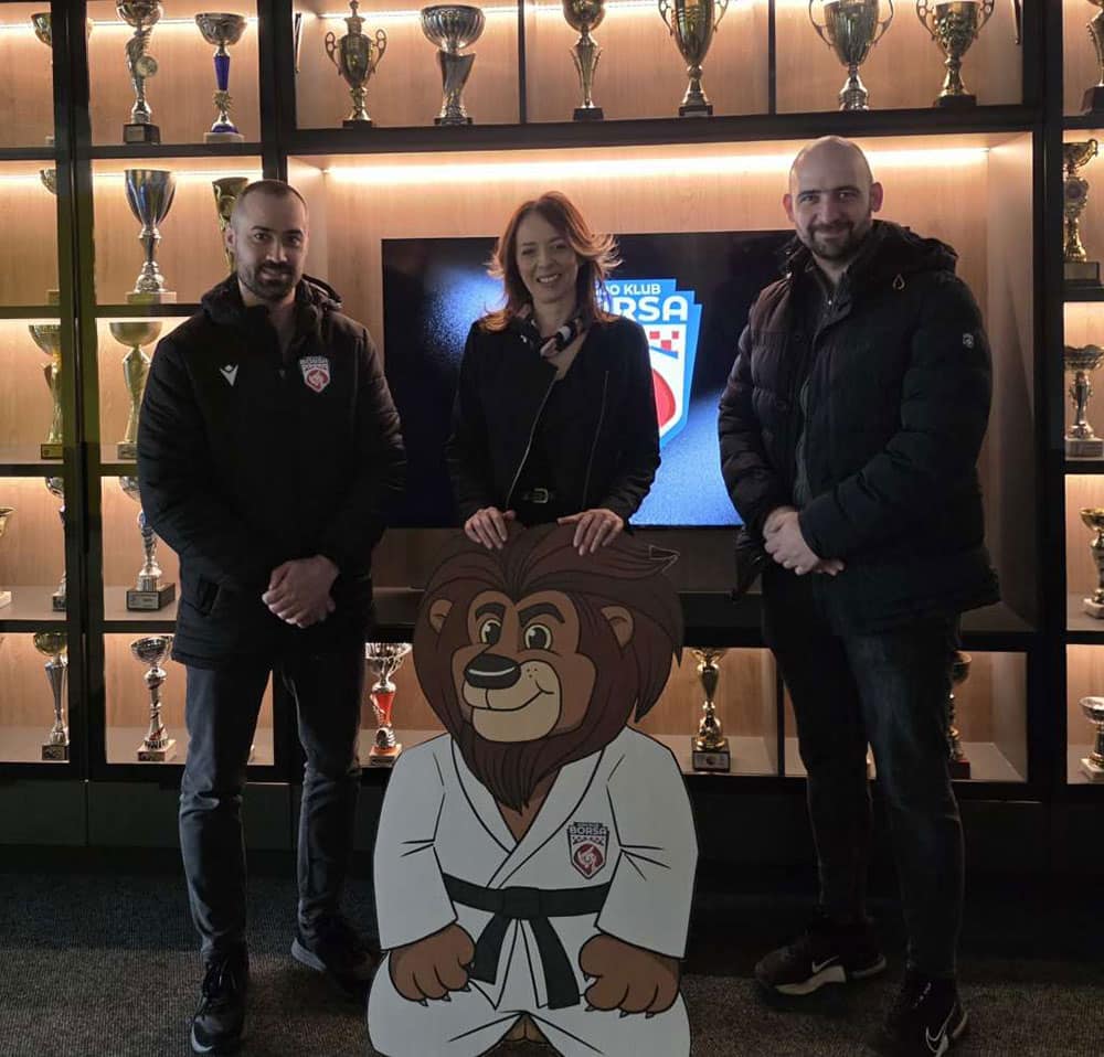 Minister Bošnjak visited the Judo club Borsa in Mostar