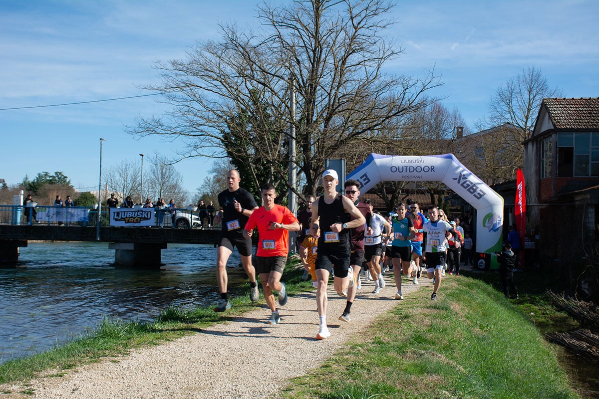Sports festival at Bajer: 140 runners at the first round of the Ljubuška recreational league