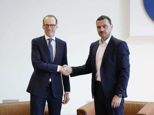 Magazinović with the Austrian ambassador: It is urgent to adopt European and anti-corruption laws