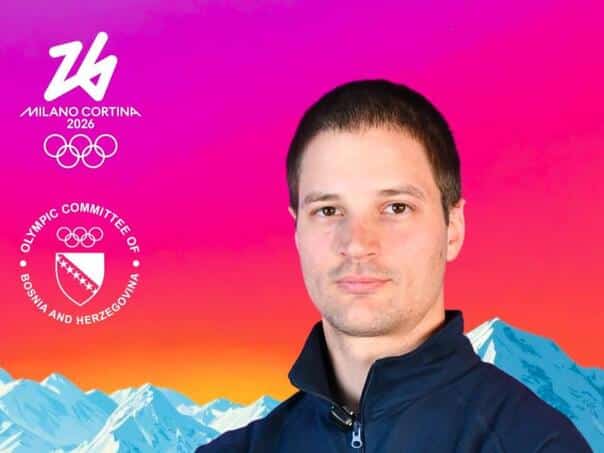 Marko Šljivić is performing today in the slalom at the ZOI
