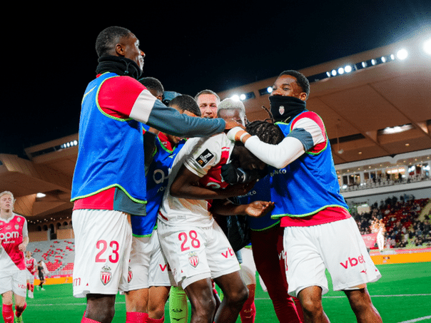 Monaco convincing against Rennes, Marseille missed a two-goal lead