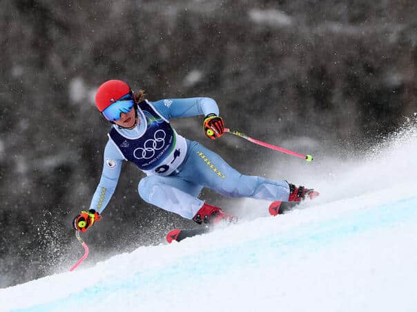 Muzaferia finished in 21st place, Johnson won the gold
