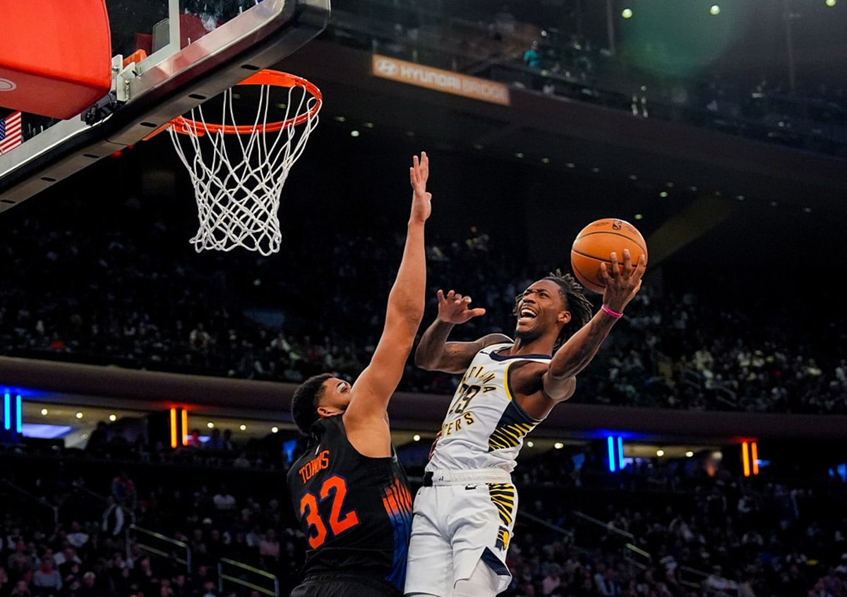 The Pacers defeated the Knicks after overtime, Zubac did not perform