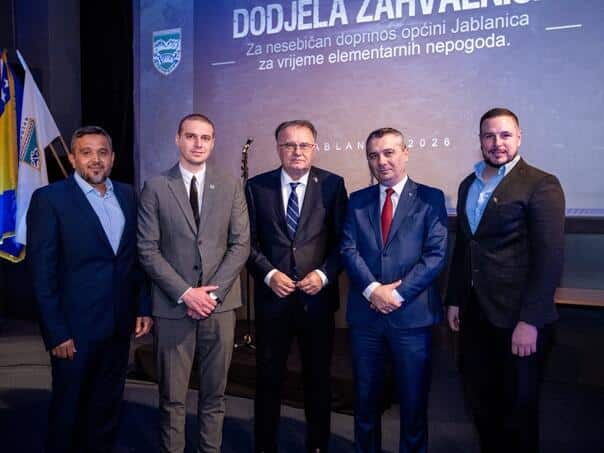Nikšić: Message of solidarity from Jablanica