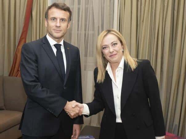 Nothing since the meeting between Meloni and Macron in April