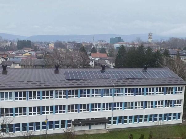 Primary school Harmani II is the first school in Bihać with a solar station