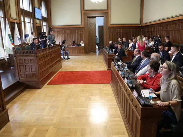 Recognition "Honorary citizen of the City of Sarajevo" went to Philippe Douste-Blazy and Eric Hauck