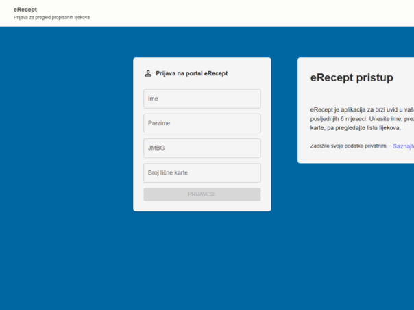 Launched web application for checking prescribed and issued medicines in ZDK