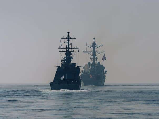 The US and Israel held joint naval exercises in the Red Sea