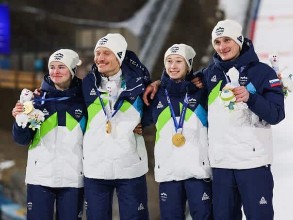 Slovenia won the first gold at the Olympic Games: The team made history