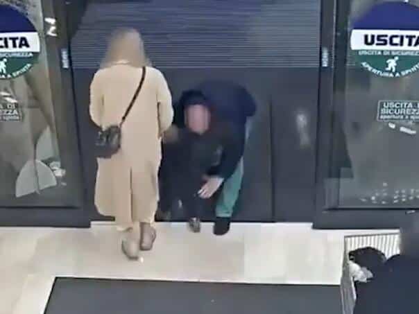 Terrible: A foreigner tried to kidnap a girl in a supermarket in Italy