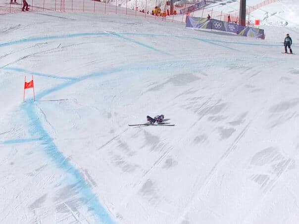 Lindsey Vonn’s horrific fall, downhill race aborted