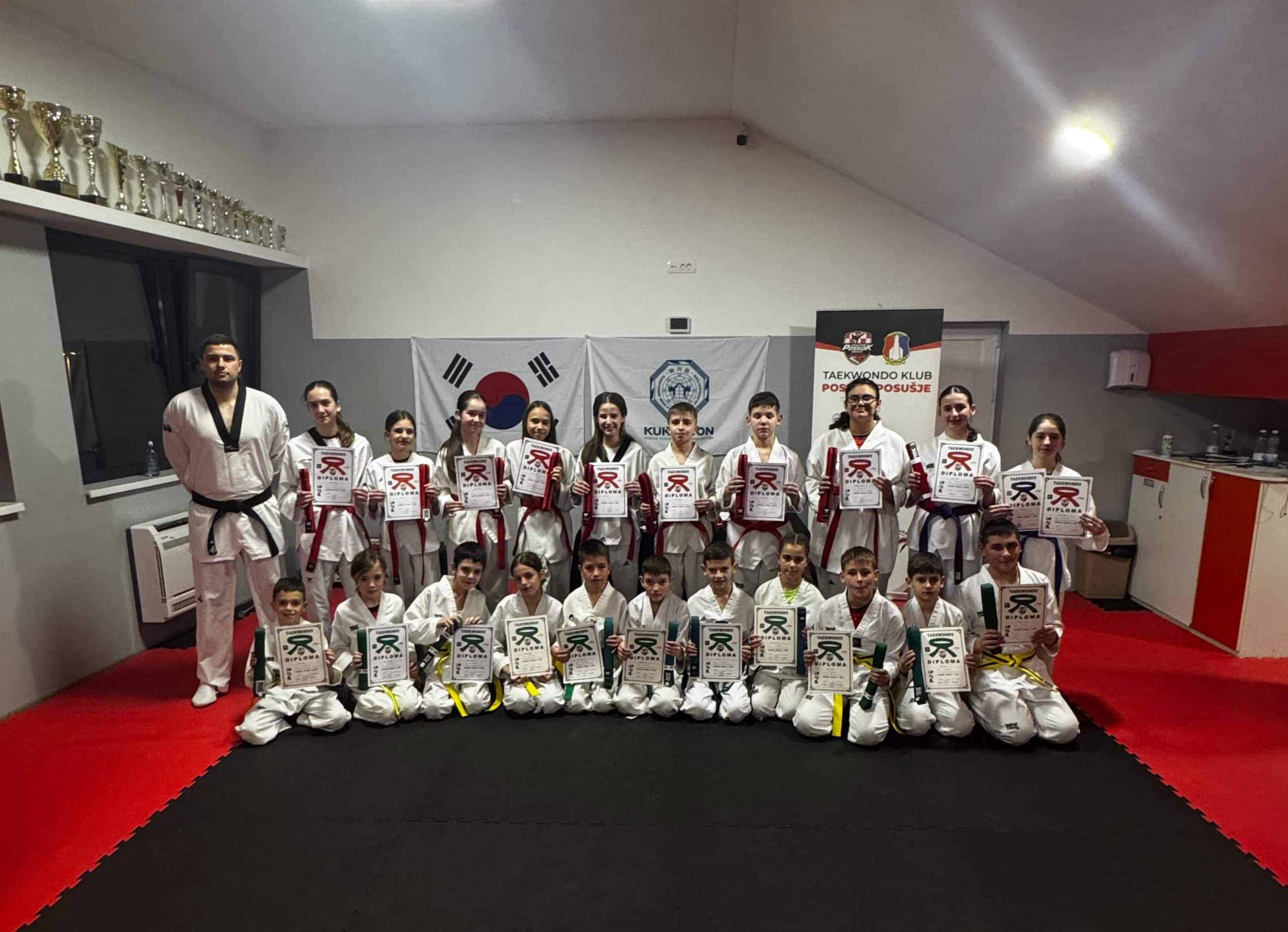 Hopscotch opened the season with seminars and putting on belts, followed by competitions
