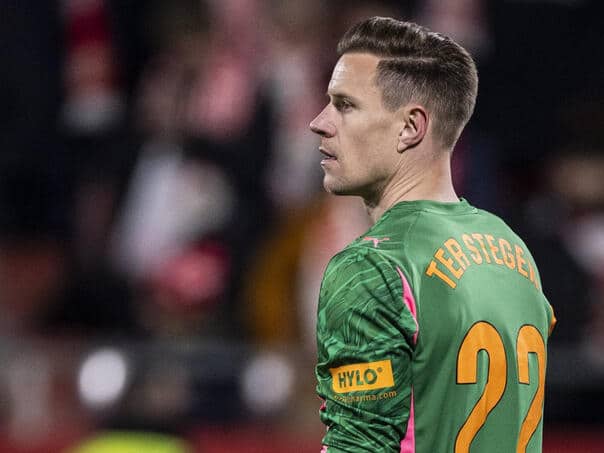 As soon as he arrived at his new club, Ter Stegen had to undergo an operation