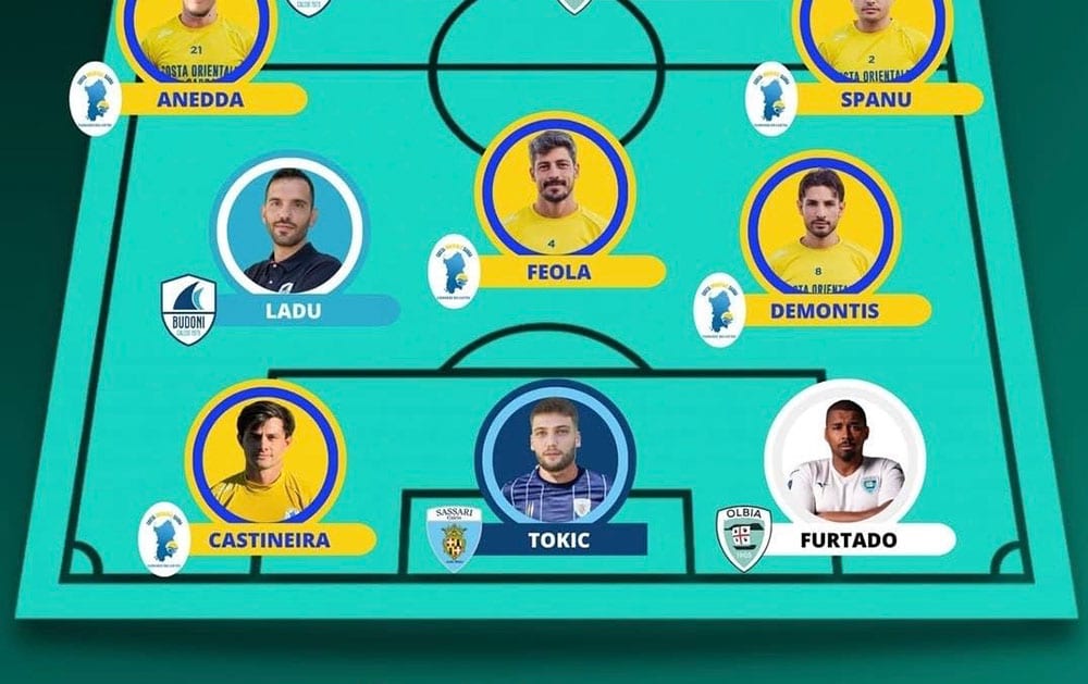 Tokić excels in Italy: Širokobriježan in the ideal team of the Serie D round