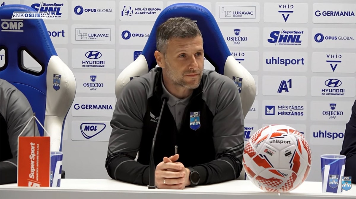 Osijek presented a new coach