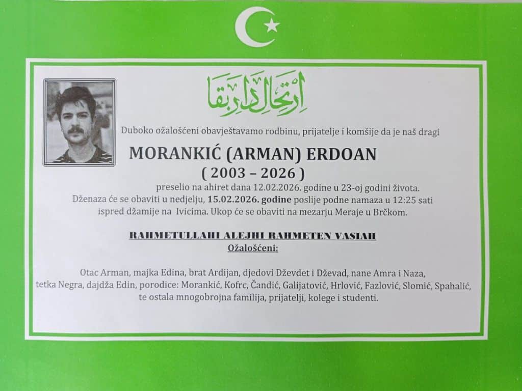 Grief to heaven: Funeral tomorrow for the tragically killed Morankić