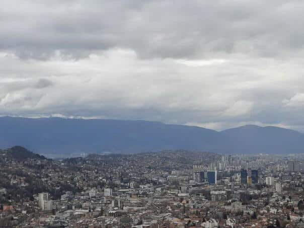 Cloudy and windy in BiH, most of the precipitation is in the evening hours and during the night