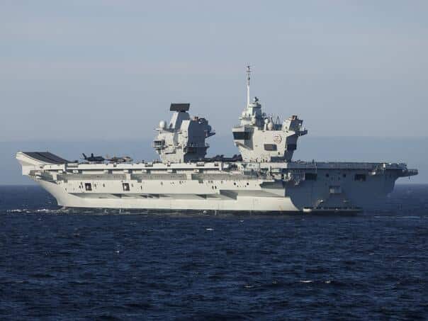 Great Britain is sending an aircraft carrier to the North Atlantic