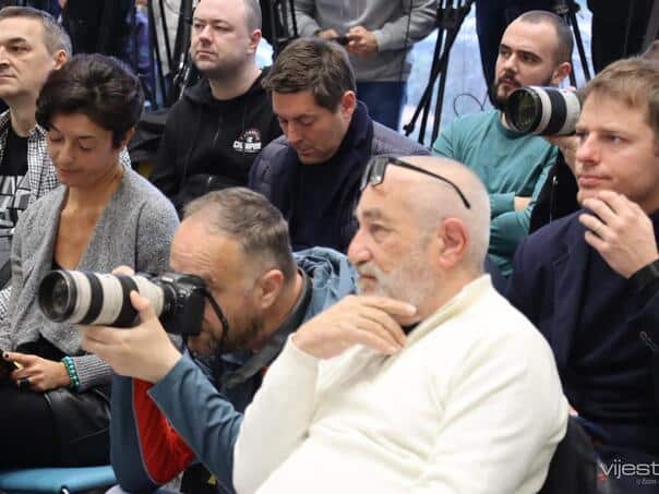 Italian journalists flooded Barbarez’s press conference