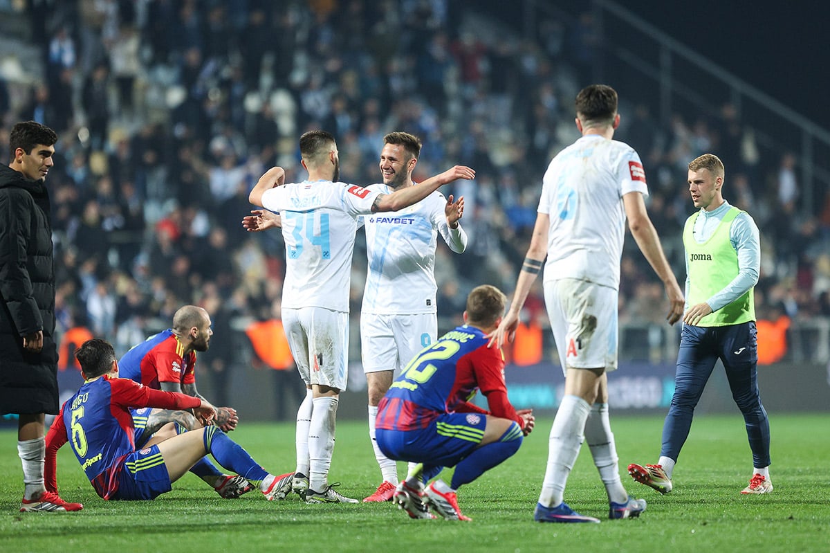 Rijeka reached the semi-finals of the Cup with goals in the 109th and 110th minutes