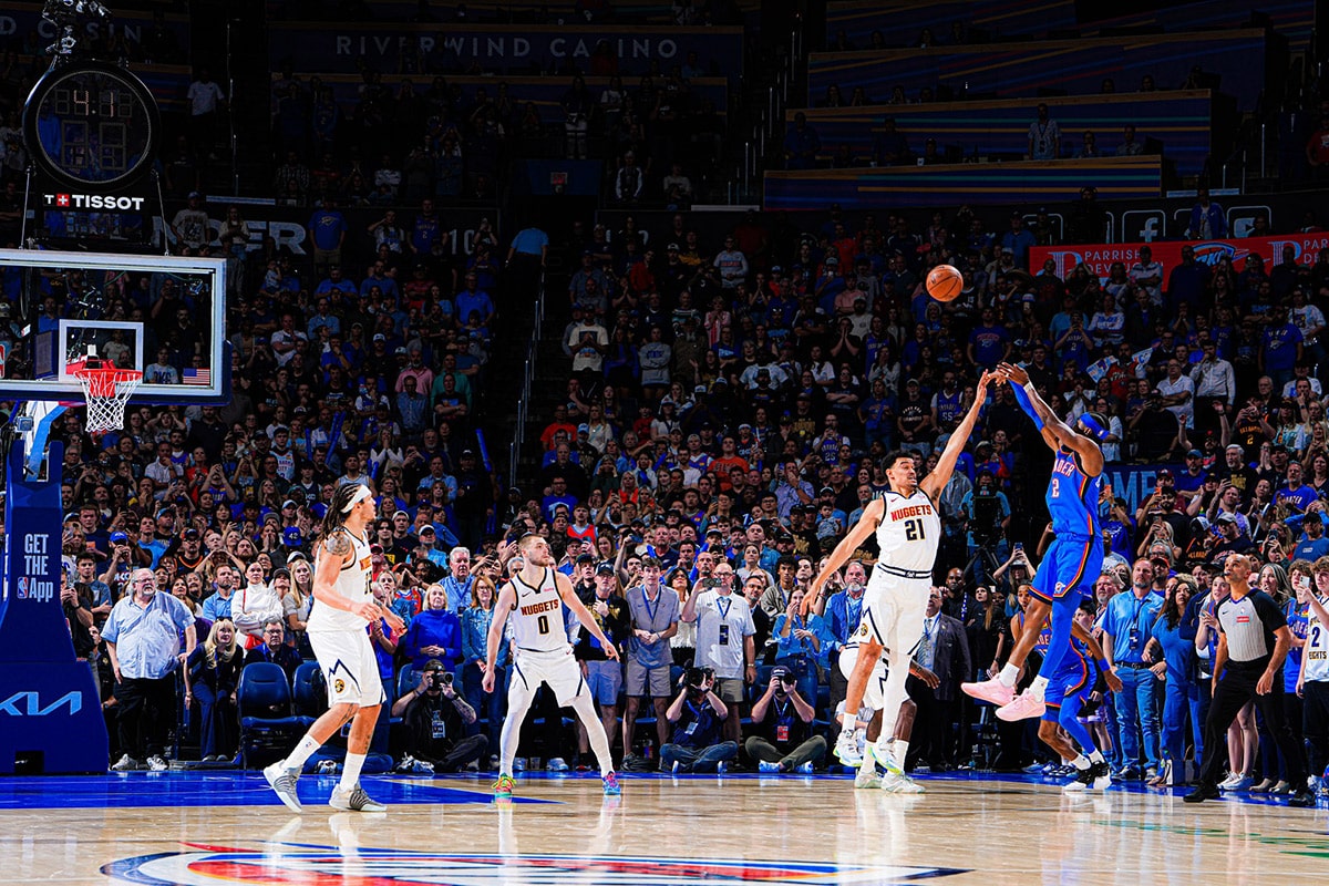 Watch how Gilgeous-Alexander ruled Denver with a three-pointer