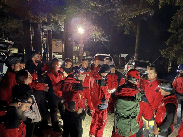 GSS action on Trebević: 24 rescuers rescued via ferrata participants
