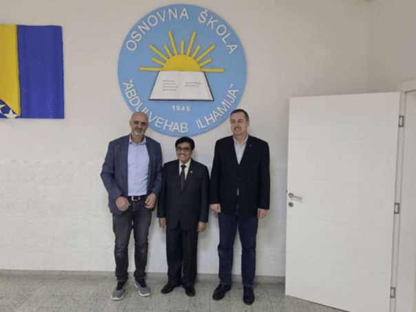 The Ambassador of Indonesia to Bosnia and Herzegovina broke his fast with the children of Željez polje
