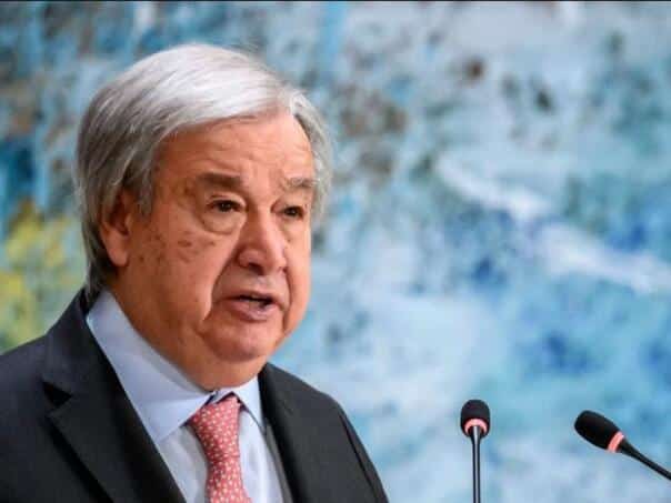 Antonio Guterres declined to confirm reports of the ayatollah’s death