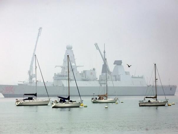 British destroyer arrived in the Eastern Mediterranean