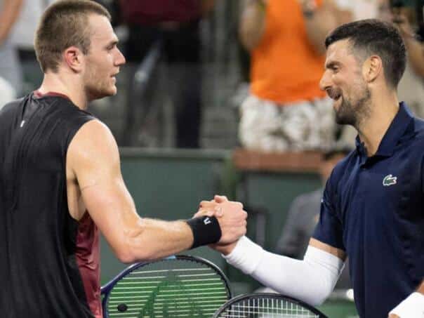 Djokovic was eliminated in the round of 16, Draper celebrated after a thriller