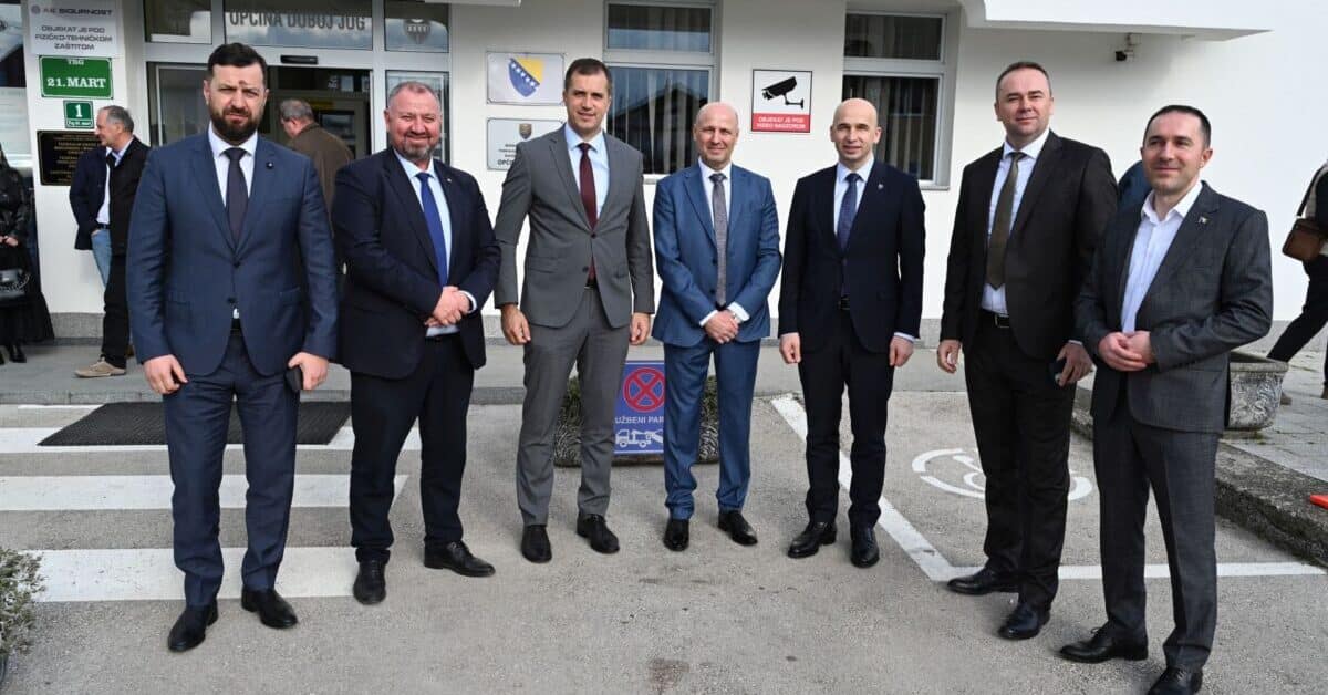 The delegation of the ZDK Government attended the celebration of the Doboj Jug Municipality Day
