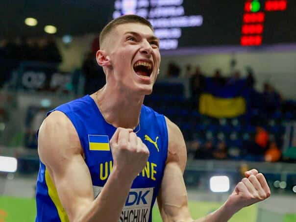 Doroshchuk won gold in the high jump, the Belgian relay team celebrated in the 4×400 m mixed relay