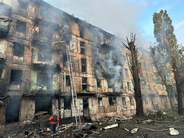 Two killed in the Russian attack on Kharkiv