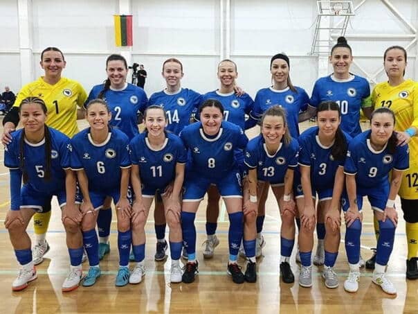 BiH futsal players to a point against England in the first round