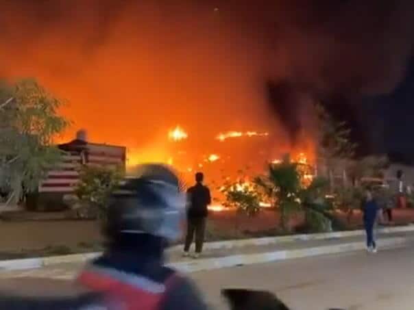 The Iranians attacked Israel’s Dimona nuclear facility