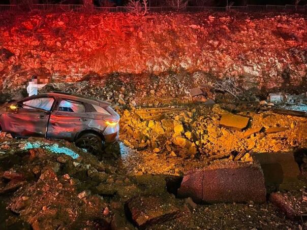 Iranian attack on Israel: A ballistic missile hit Jerusalem