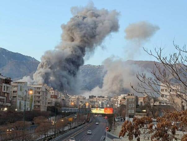 Israel announced: We have overthrown "hostile" plane over Tehran