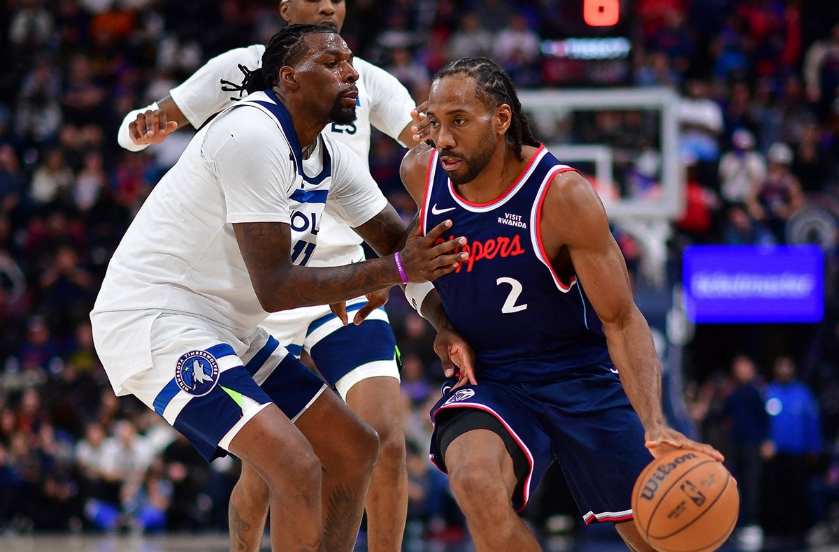 Leonard scored 45 points in the Clippers’ victory, Matković was modest